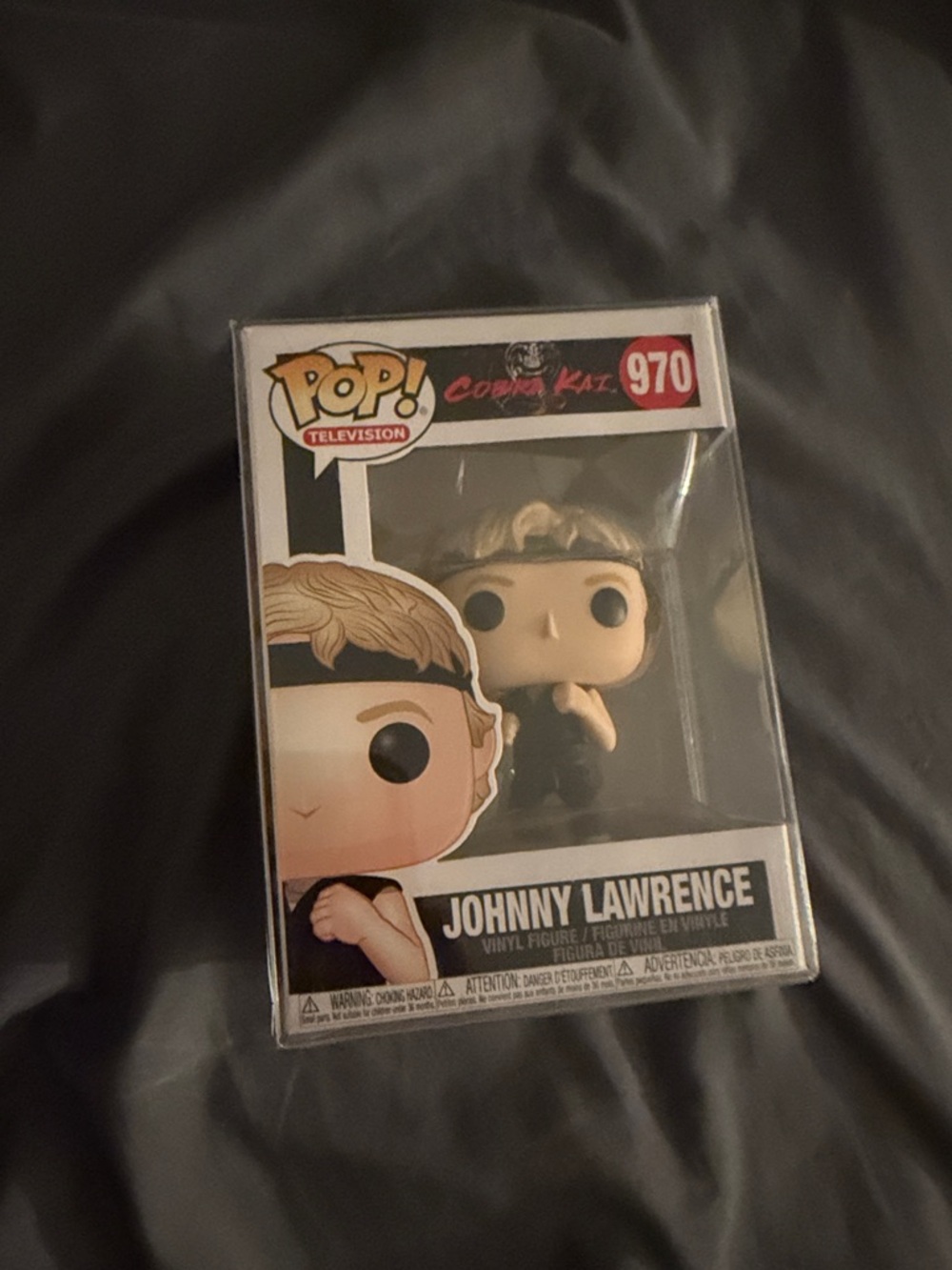 Funko Johnny Lawrence Pop! Vinyl – Black Outfit with Blonde Hair